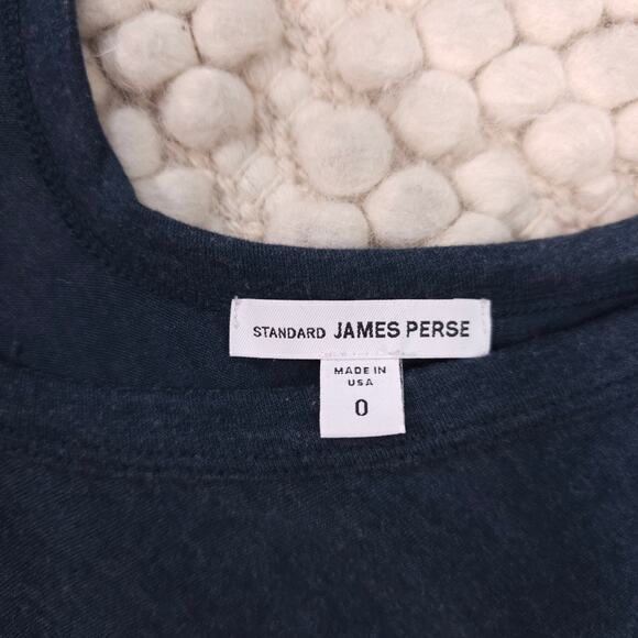 James Perse Deep V Bodycon Dress Deep Teal Green Sz 0 - Picture 6 of 8